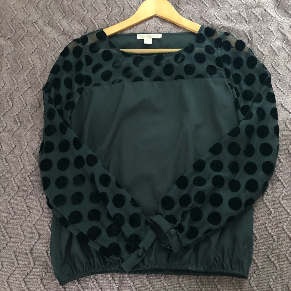 🛍 Vintage America by Nine West Sheer Blouse